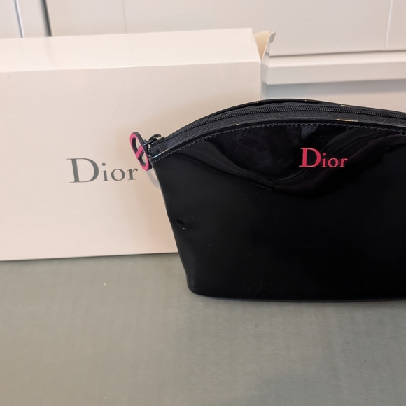 Dior Handbags - Dior Black Cosmetic Pouch